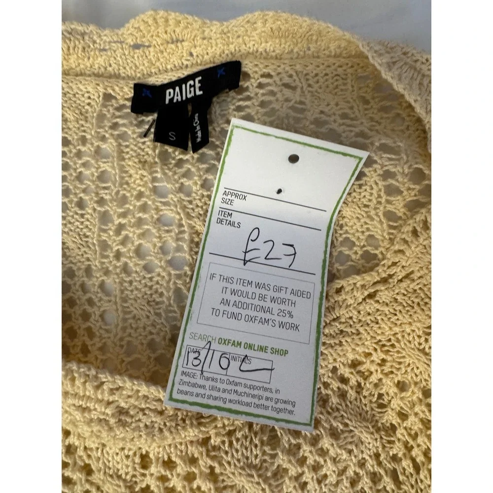 Paige Crochet Knit Sweater – Size‎ M (US 6/8)